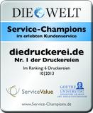 diedruckerei.de ist Service-Champion 2013