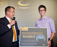 Leichtathletin Maren Schwerdtner von Hannover 96 erhält 10.000 EUR Sportförderung von Continental
