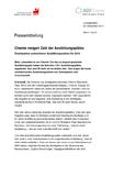 Chemie steigert Zahl der Ausbildungsplätze