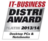 bluechip erhält Platin ?Distri-Award? der IT-BUSINESS