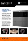 KISTERS stellt neuen Multi-Material 3D-Drucker ProJet 5500 X vor