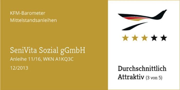 KFM-Mittelstandsanleihen-Barometer – Die „Senivita-Anleihe“