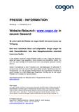 Website-Relaunch: www.cogon.de in neuem Gewand