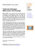 Tarifrunde Zeitungen: BDZV weiter ohne Konzept